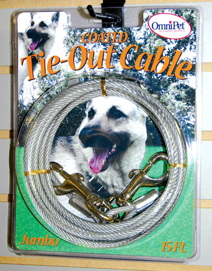 Heavy Duty Tie-Out Cables Jumbo