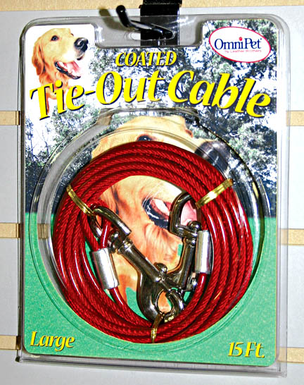 Heavy Duty Tie-Out Cables