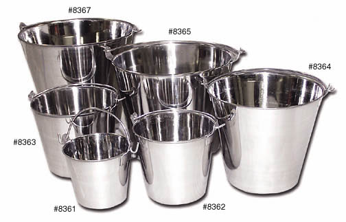 Stainless Steel Buckets